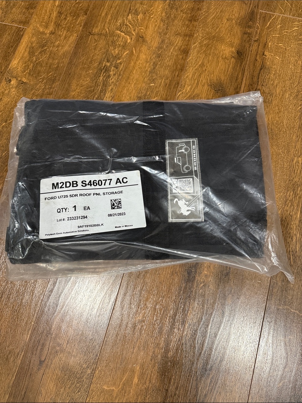 Ford Bronco 5-Door Roof Panel Storage Bag